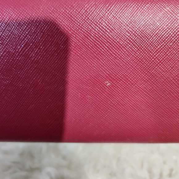 Prada peonia pink   saffiano leather zip around wallet with box - Picture 6 of 17